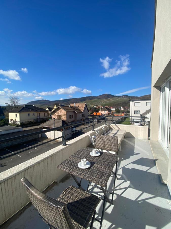 A2 Pas De Colmar Terrasse,Parking Wintzenheim Exterior foto
